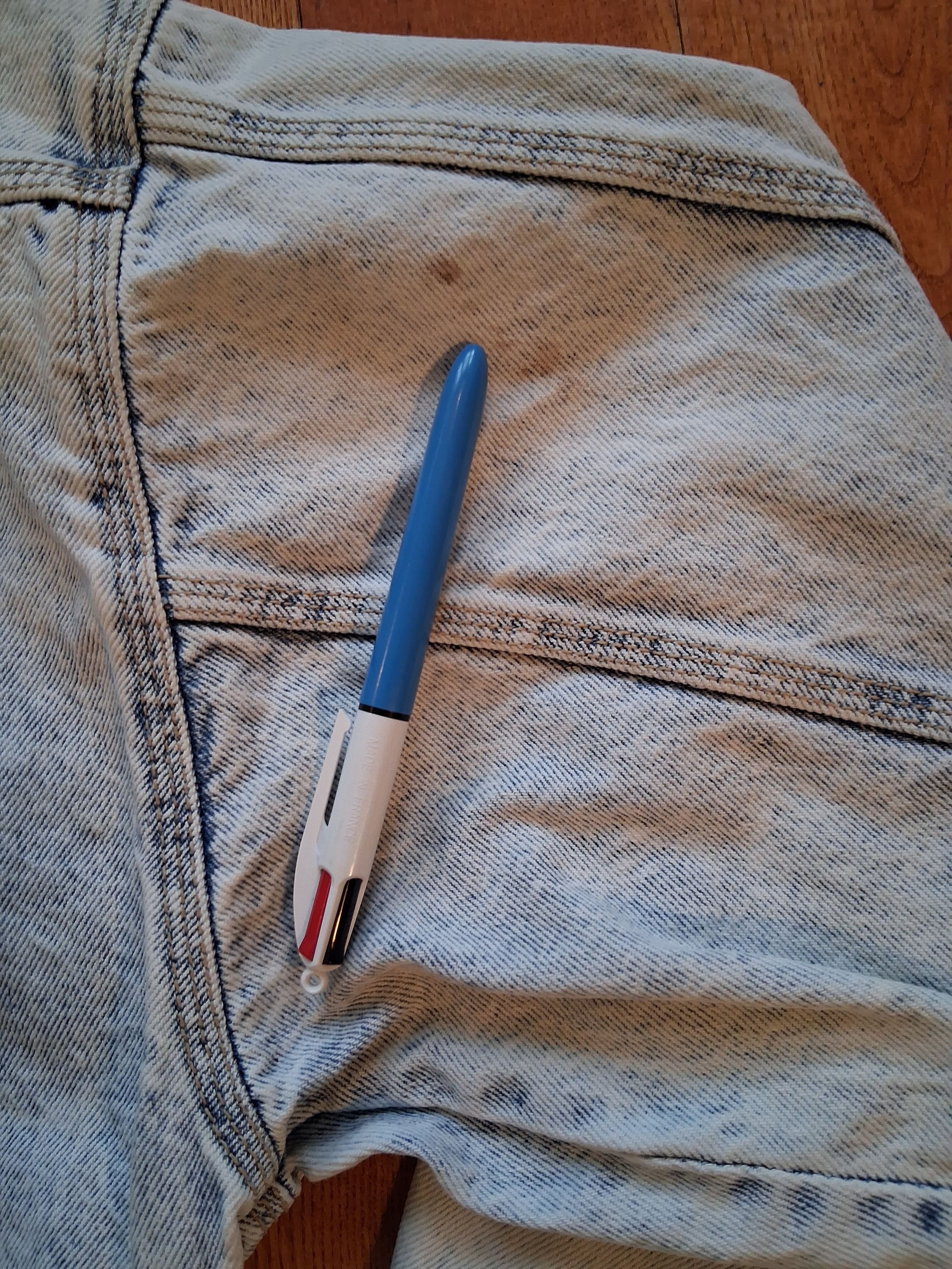 Other Vintage Japanese Denim Code Bleu Denim Trucker Jasket 1980's Size US L / EU 52-54 / 3 - 4 Thumbnail