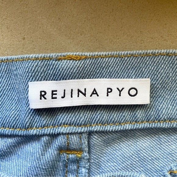 Rejina Pyo Rejina Pyo Distressed / Holes Wide Leg Mia Jeans - 6 🇰🇷 Size 28" / US 6 / IT 42 - 4 Thumbnail