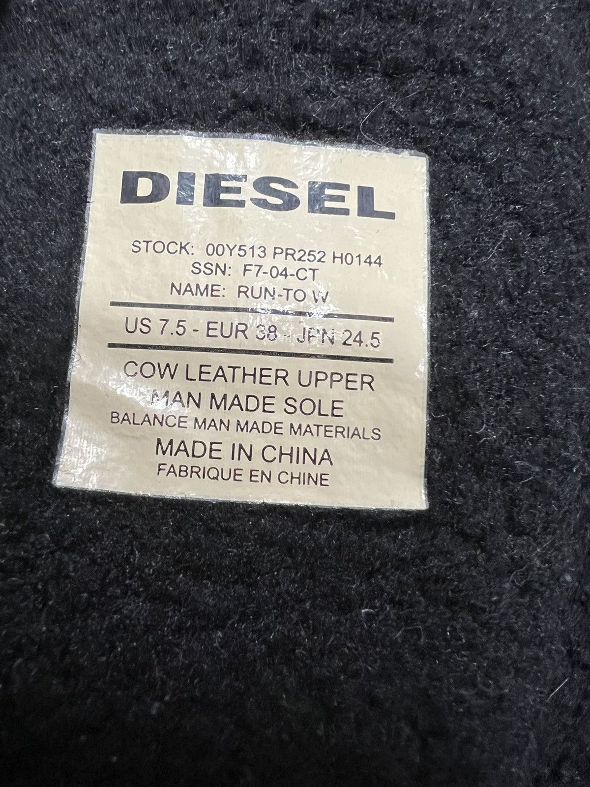 Diesel Diesel Y2K Suede & Leather Archive Futuristic Boots Size US 7.5 / IT 37.5 - 11 Thumbnail