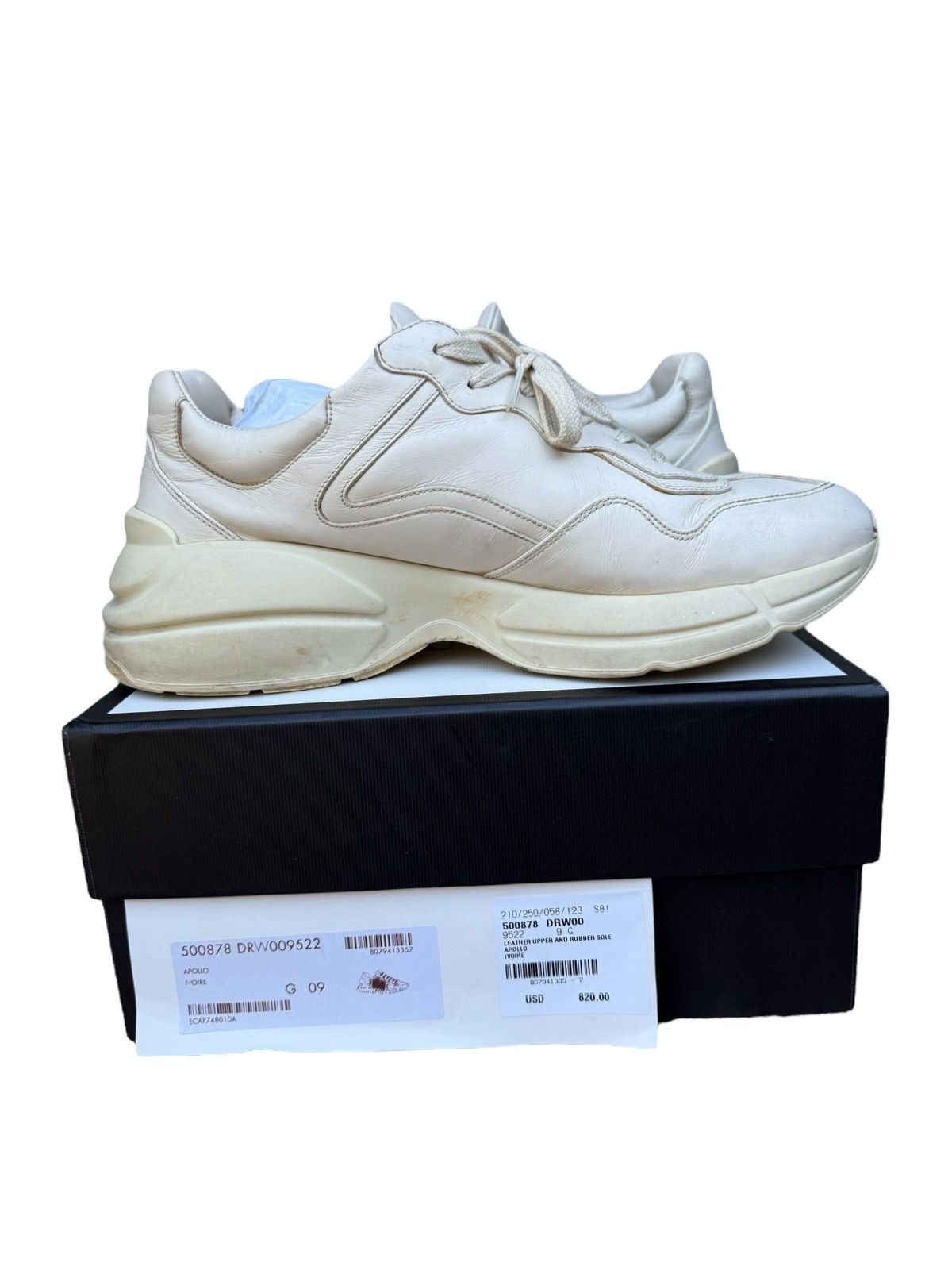Gucci Gucci rython sneakers Size US 10.5 / EU 43-44 - 7 Thumbnail