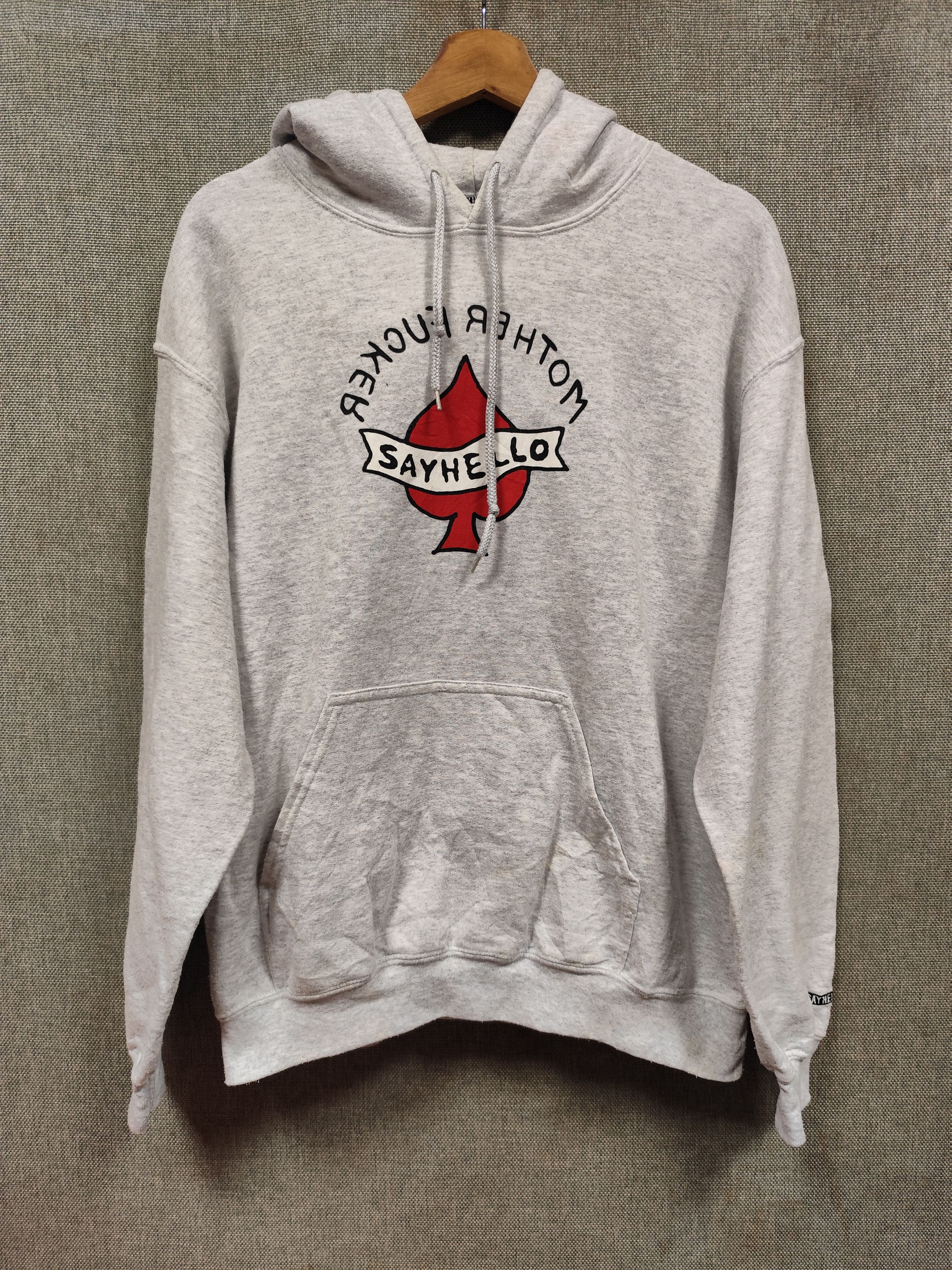 SAYHELLO Vintage sweatshirt hoodie say hello Size US M / EU 48-50 / 2 - 1 Thumbnail