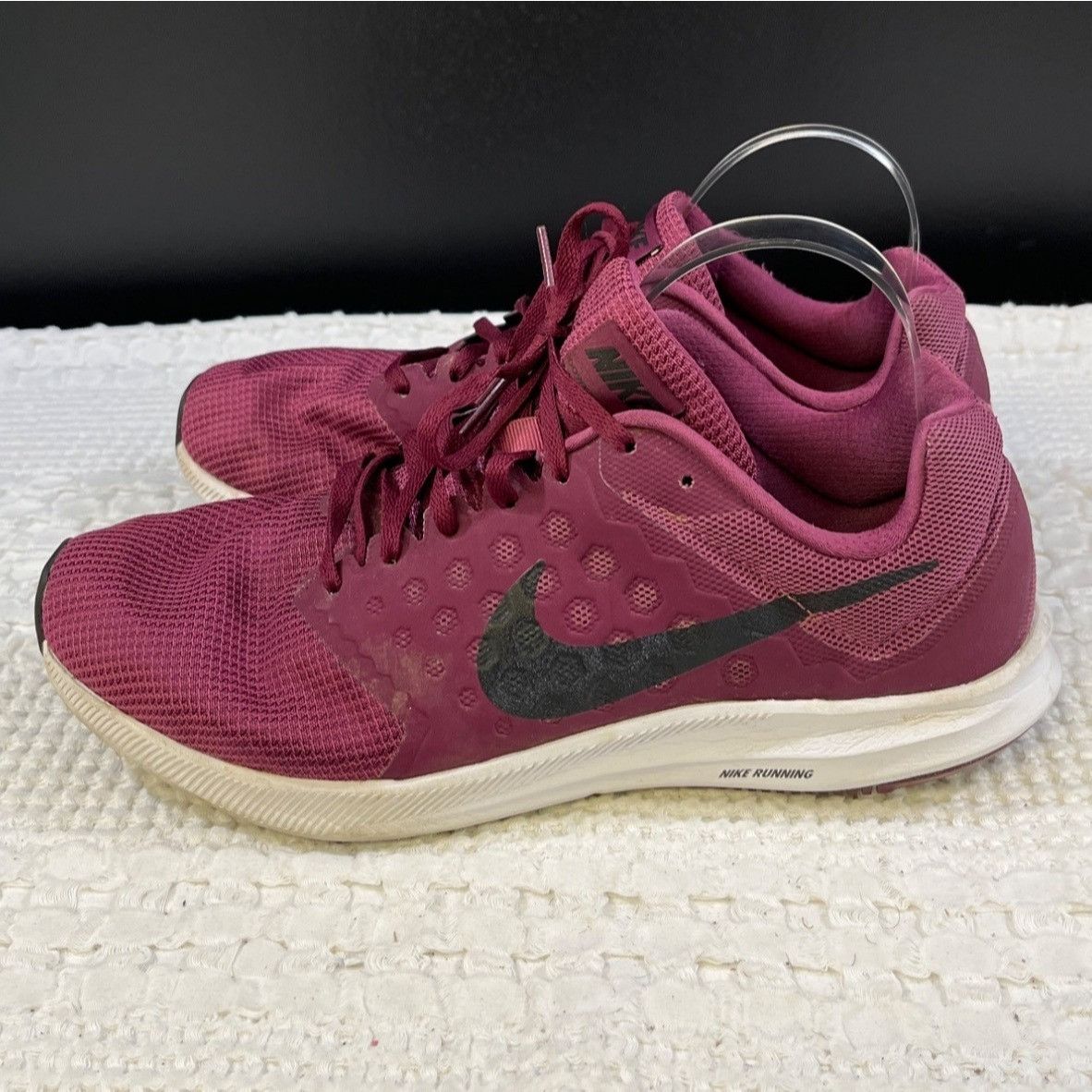 Nike Nike Women's Wine Running Shoes/Sneakers Sz 11 SKU 4973 Size US 11 / IT 41 - 3 Thumbnail
