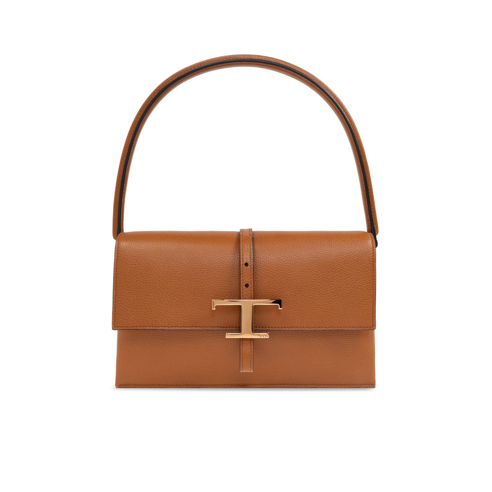 Tod's Tod’s Brown Grained Leather Shoulder Bag New & Authentic Size ONE SIZE - 1 Thumbnail