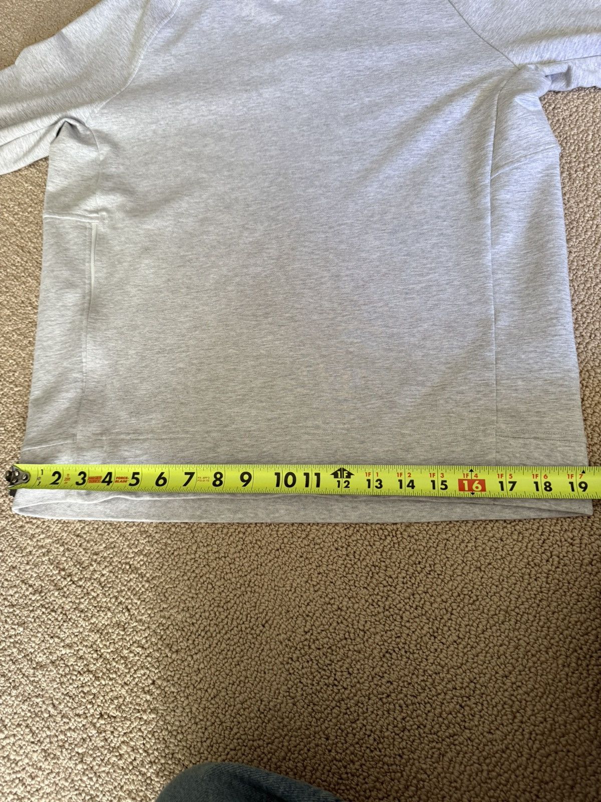 Lululemon Lululemon city sweat crew sz M gray Size US M / EU 48-50 / 2 - 10 Thumbnail