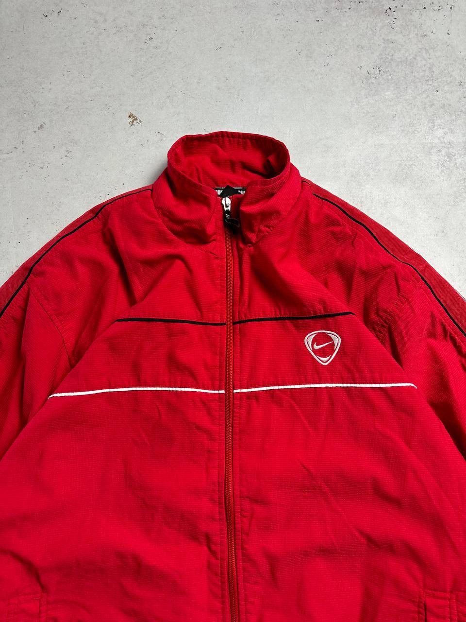 Nike Vintage Nike Swoosh Boxy Nylon Olympic Jacket Y2K XL Size US XL / EU 56 / 4 - 2 Thumbnail