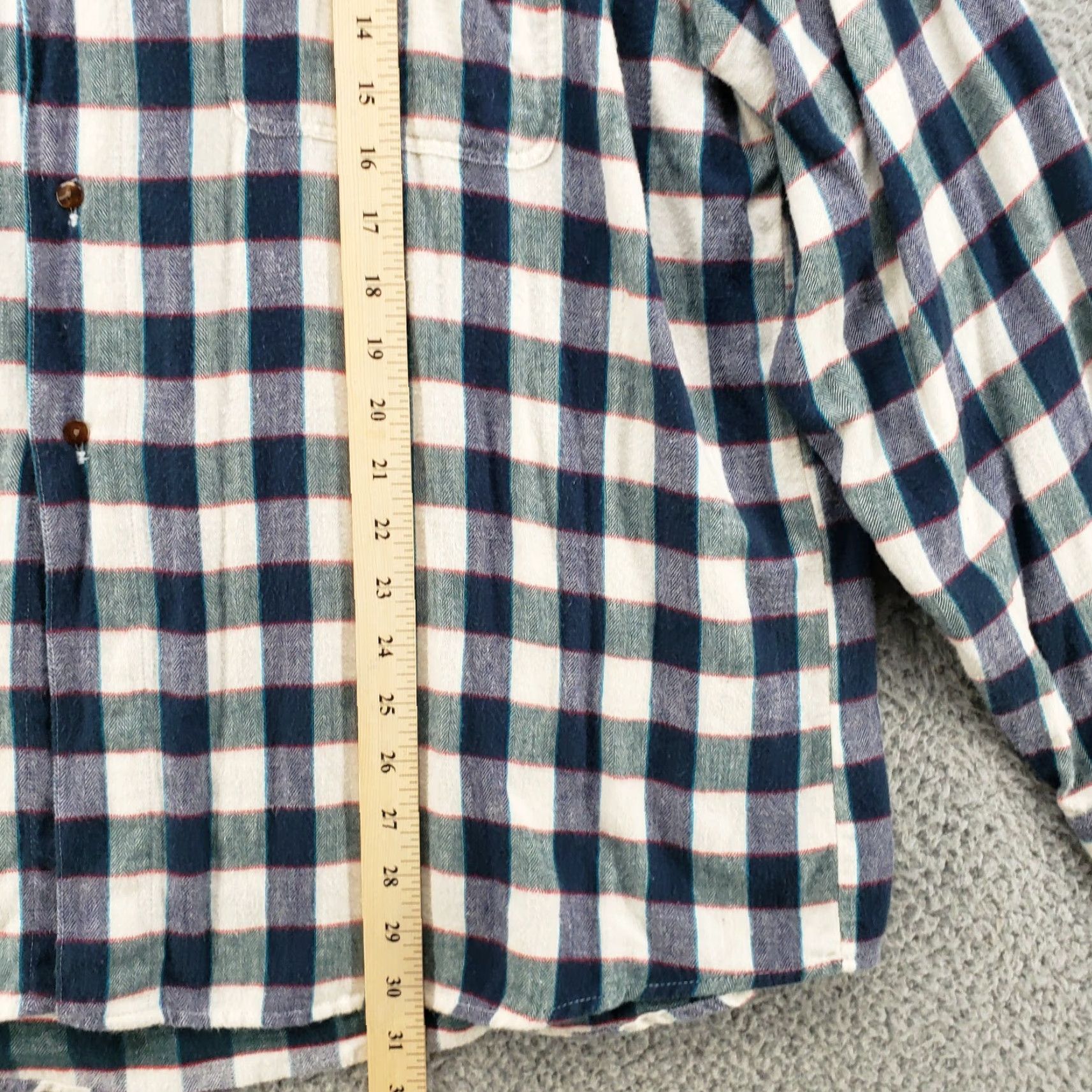 Vintage VINTAGE Kenny Rogers SHIRT Mens XL Flannel Buffalo Check Button-Up Blue White 80s 90s Music Casual Mens Size US XL / EU 56 / 4 - 2 Thumbnail