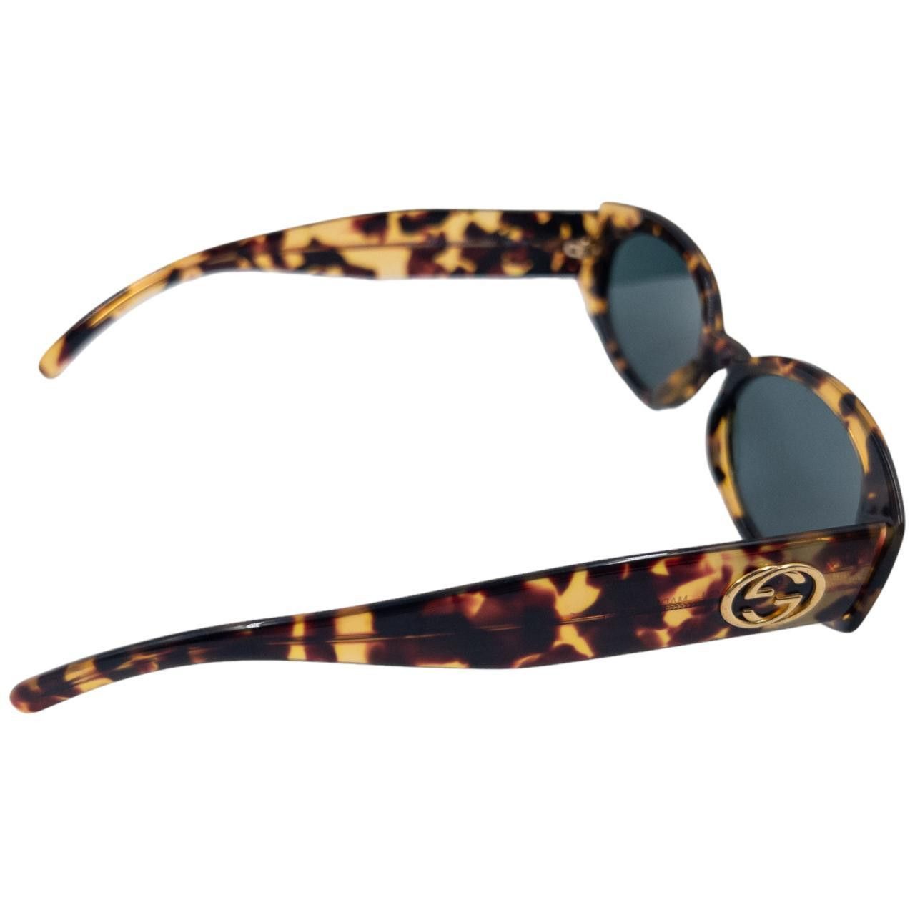 Gucci Vintage Gucci Tortoise Shell Sunglasses Size ONE SIZE - 6 Thumbnail