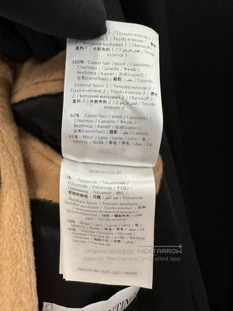 Valentino Valentino Stitched camel coat Size US S / EU 44-46 / 1 - 8 Thumbnail