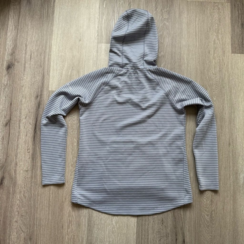 Columbia Columbia Gray Long Sleeve Hoodie Relaxed Fit Size L / US 10 / IT 46 - 3 Thumbnail