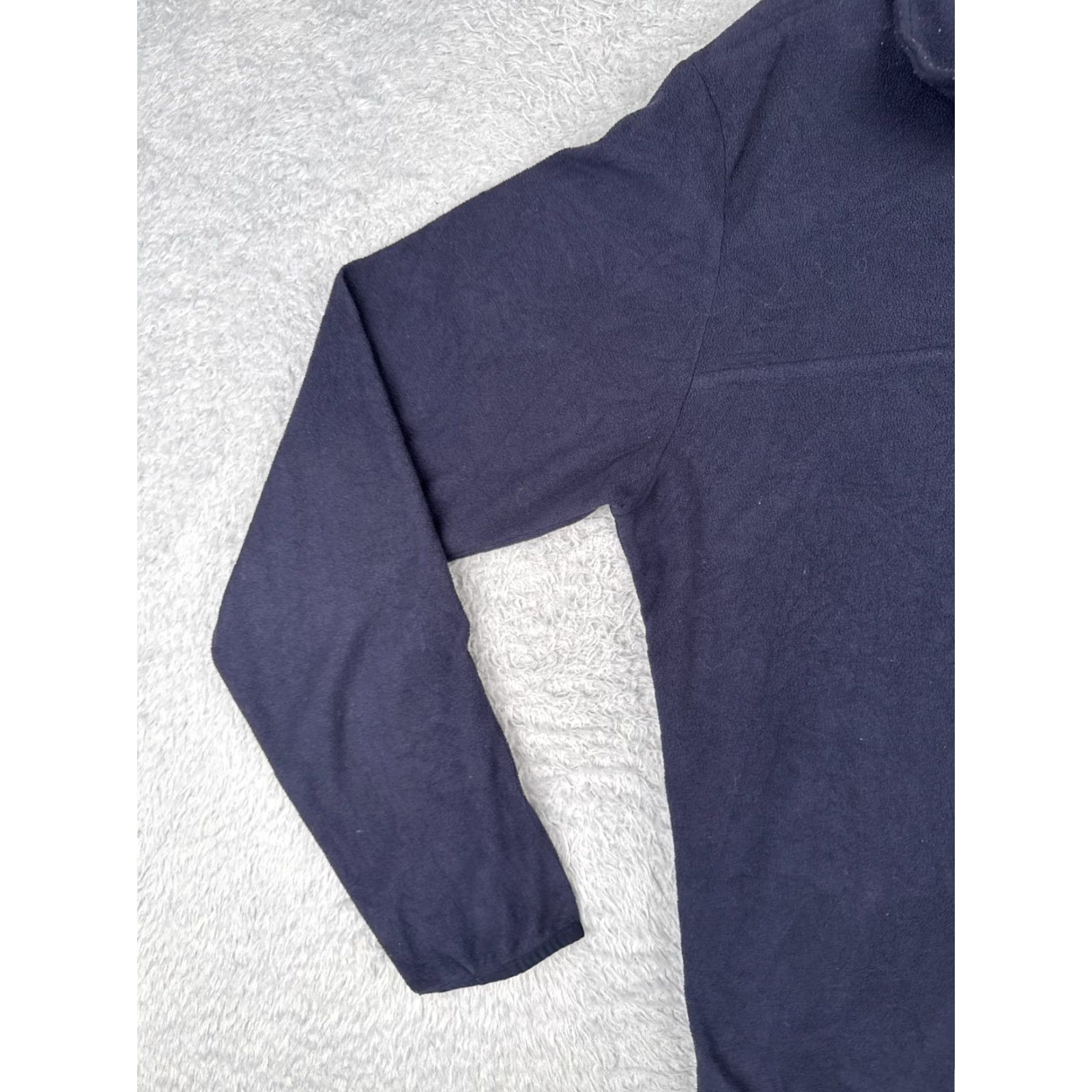 The North Face The North Face Sweater Mens Large Blue Fleece 1/4 Zip Everett's Polyester Fleece Size US L / EU 52-54 / 3 - 3 Thumbnail