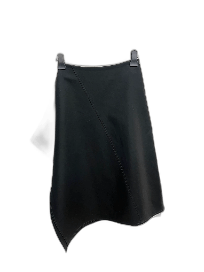Bottega Veneta Bottega Veneta Black Irregular Hem Skirt Size 36" / US 14 / IT 50 - 1 Thumbnail