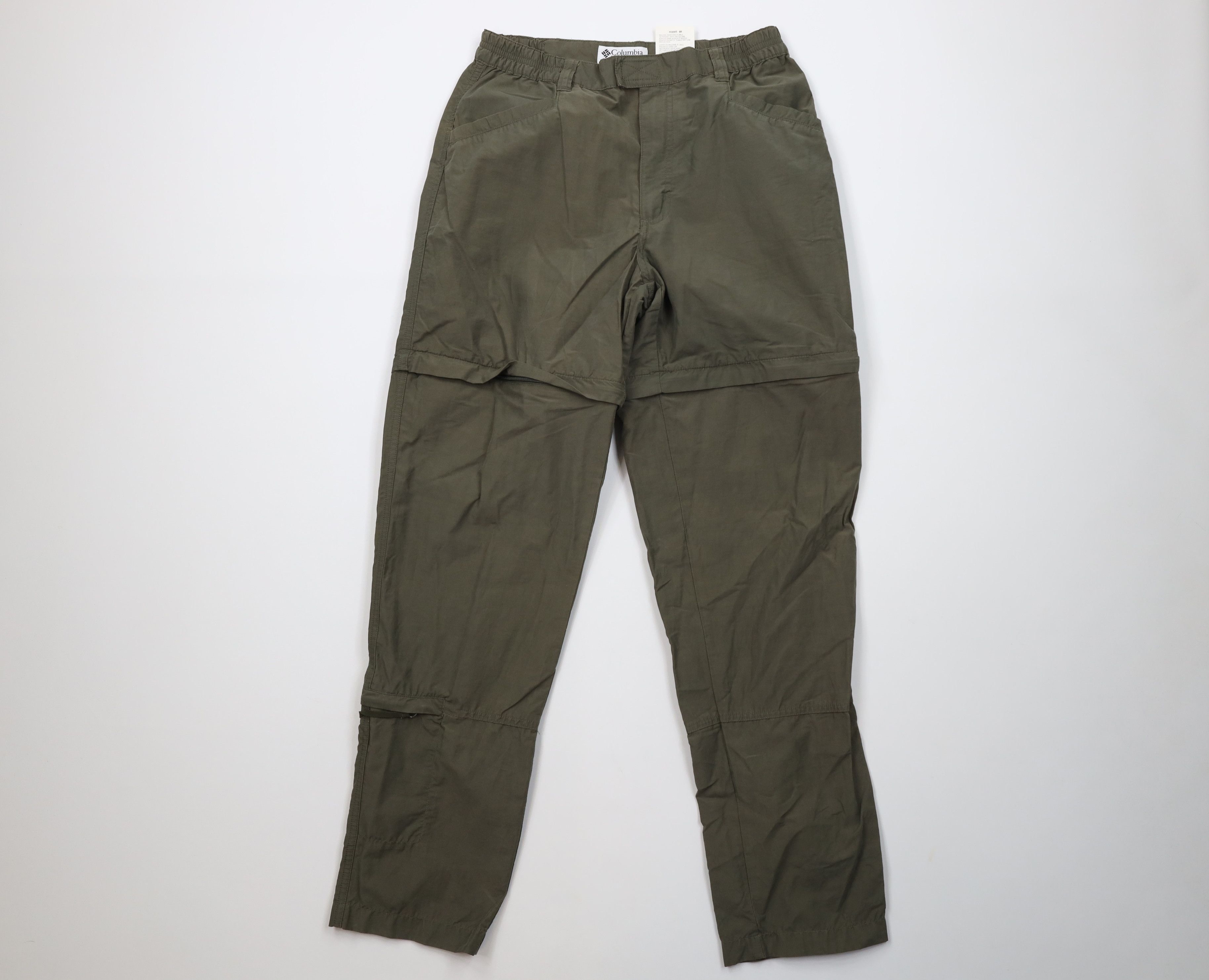 Columbia Vintage 90s Columbia Faded Convertible Trekking Pants Shorts Size 30" / US 8 / IT 44 - 1 Thumbnail