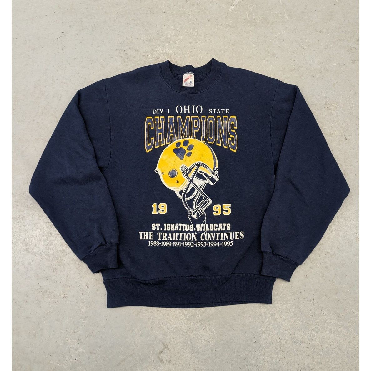 NCAA × Vintage Vintage 1995 Ohio State Division 1 Champions Sweater Size US S / EU 44-46 / 1 - 1 Thumbnail