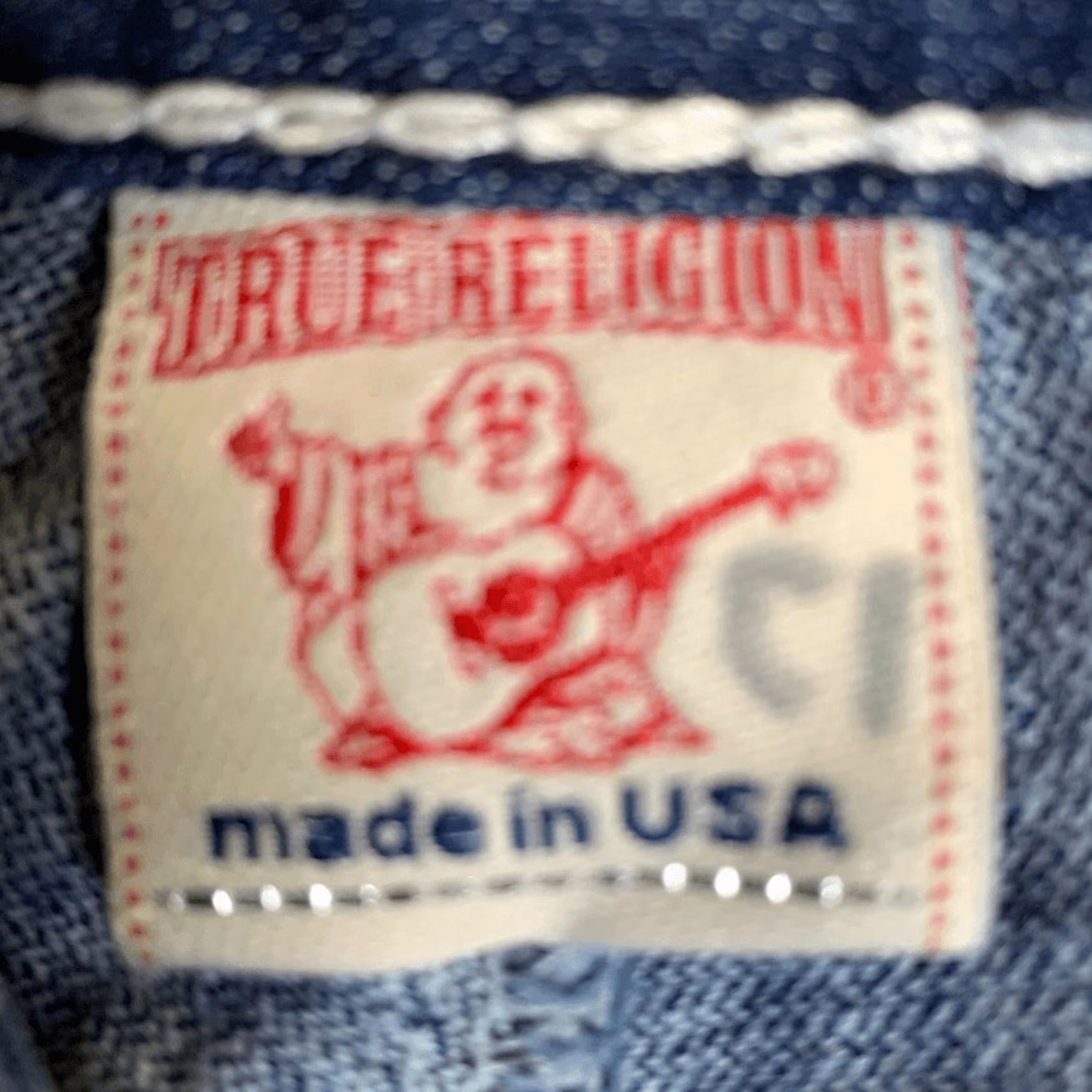 True Religion VINTAGE True Religion Jeans Blue Marco Big T 30x33 Western Pocket Flap Mens Jeans Blue 30x33 Mens Jeans Straight 30x33 Mens Size US 30 / EU 46 - 2 Thumbnail