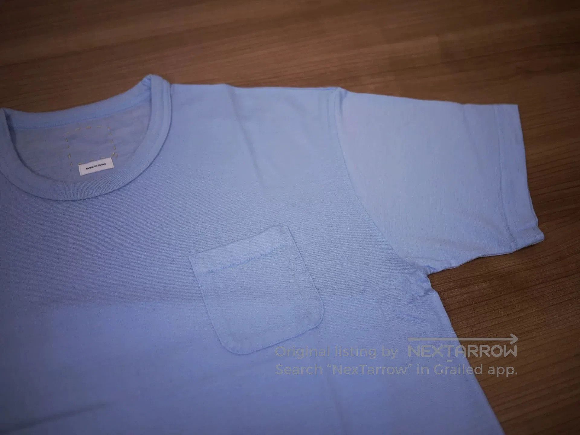 Visvim 25SS VISVIM JUMBO TEE in PL.BLUE. Size US S / EU 44-46 / 1 - 2 Thumbnail