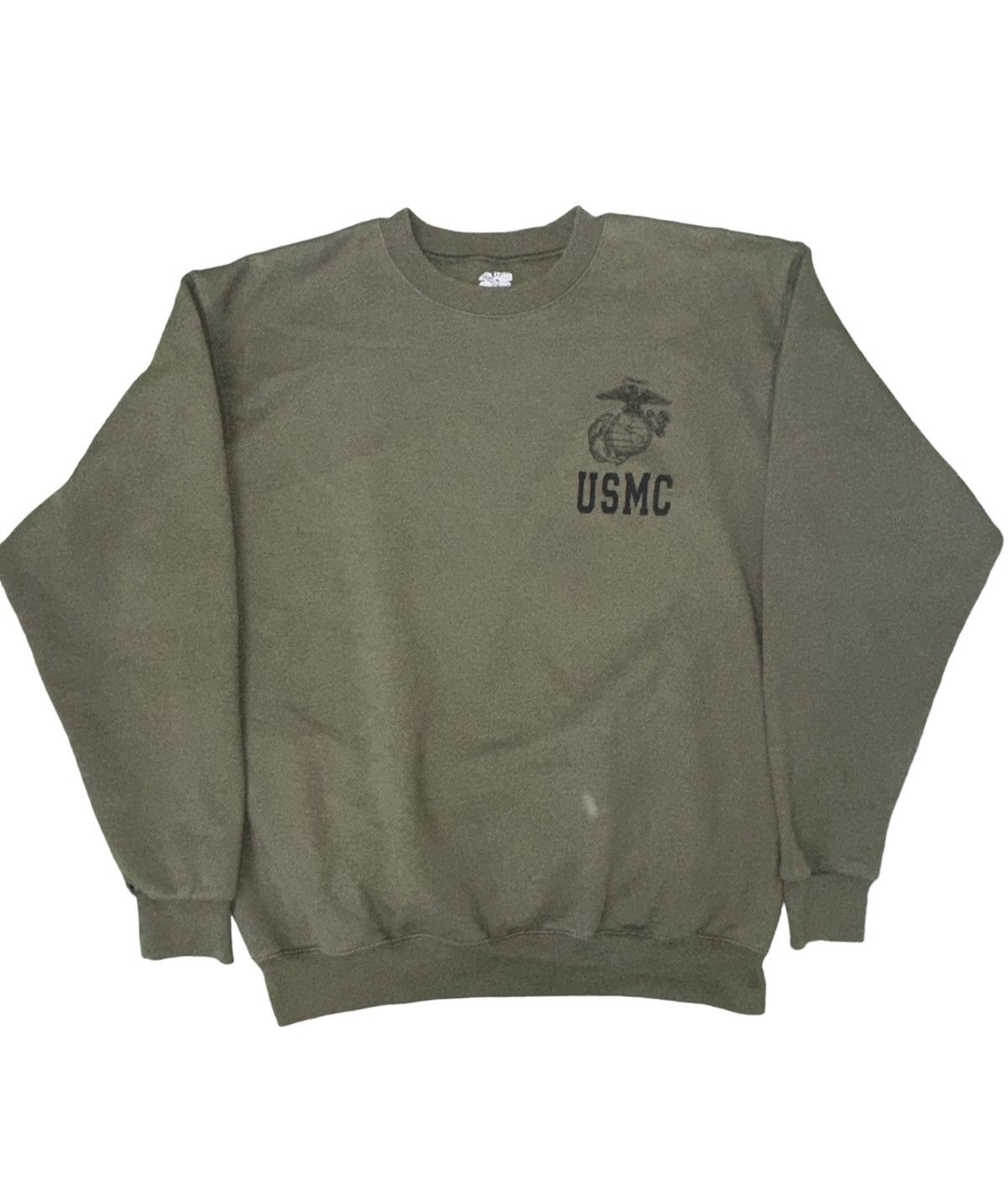 Vintage vintage USMC sweater Size US M / EU 48-50 / 2 - 2 Thumbnail