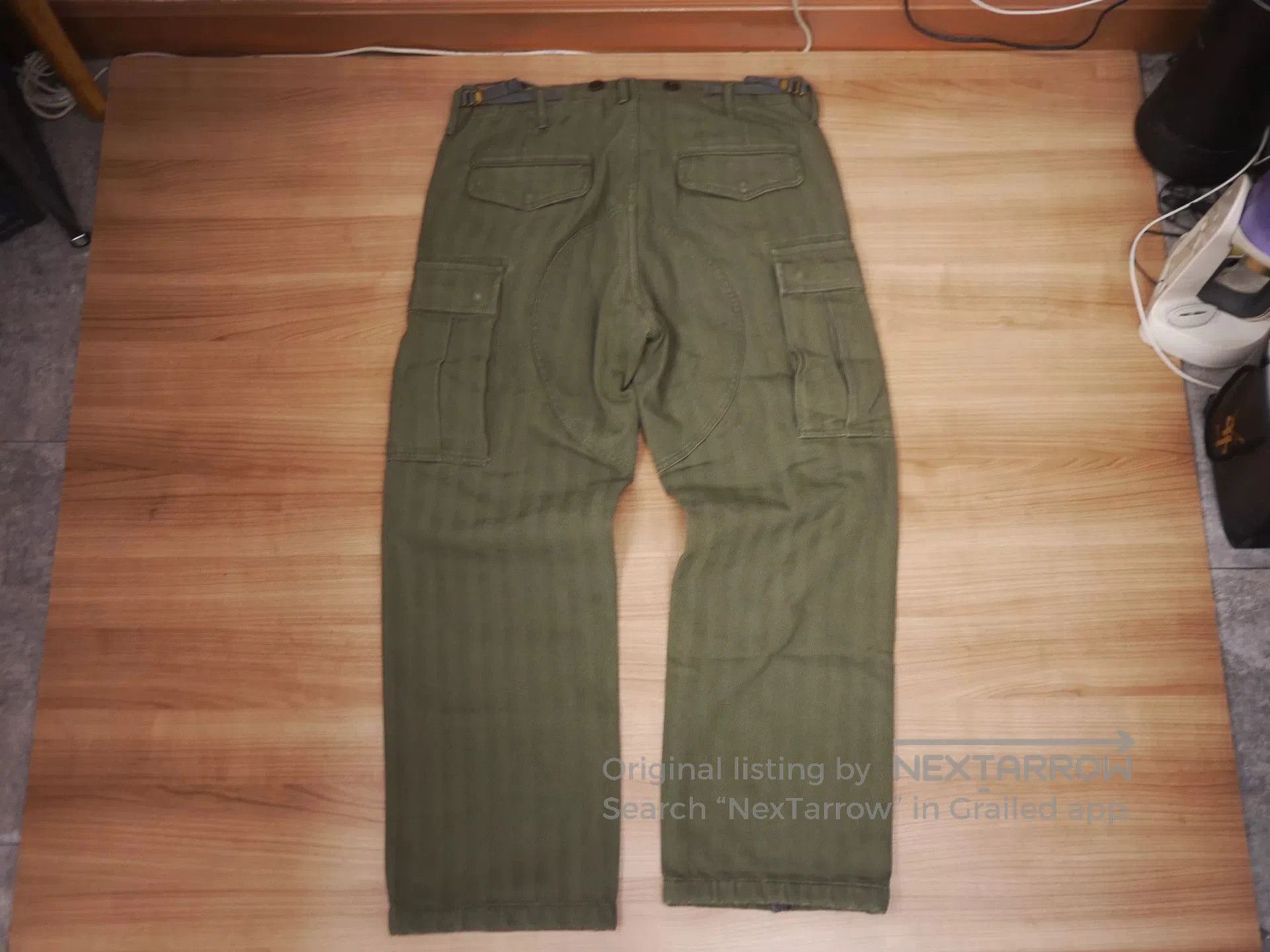 Visvim visvim eiger sanction herringbone olive pants. Size US 44 / EU 60 - 6 Thumbnail