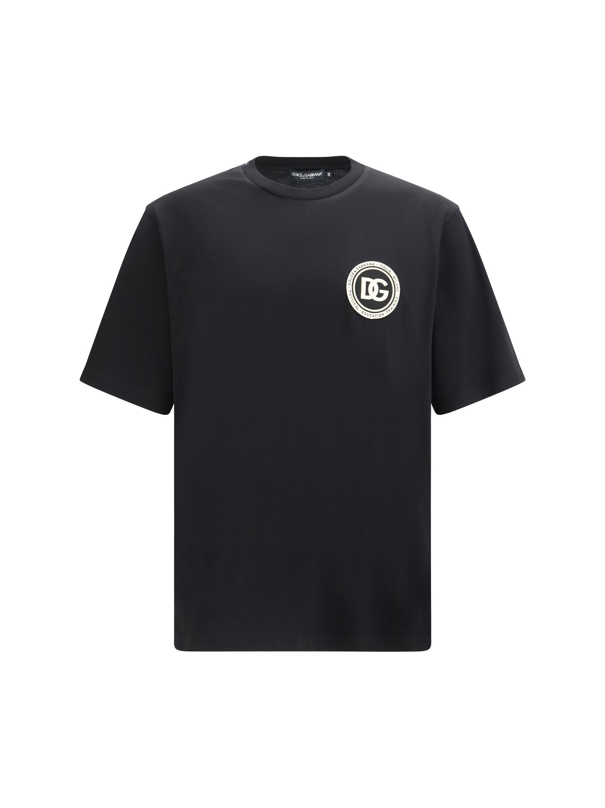 Dolce & Gabbana Jersey T-shirt with patch Size US M / EU 48-50 / 2 - 1 Thumbnail