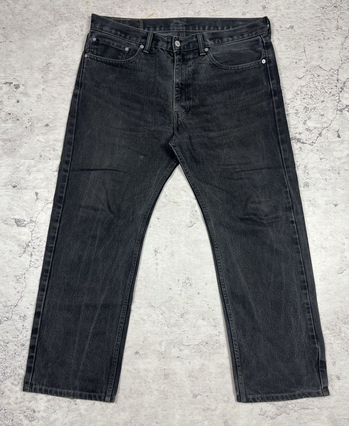 Levis 505 Jeans Y2K 505s Straight Leg Jeans Mid Rise Relaxed