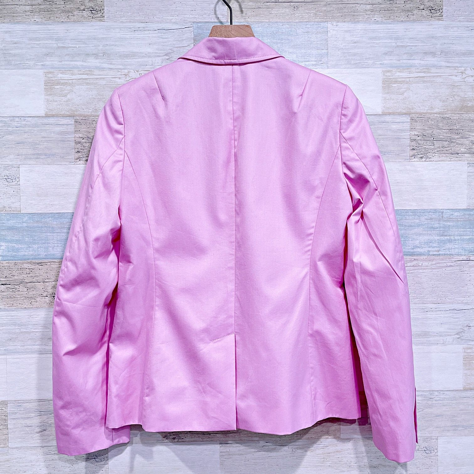 J.Crew J CREW Cotton Schoolboy Blazer Pastel Pink Preppy Womens 8 Size M / US 6-8 / IT 42-44 - 4 Thumbnail