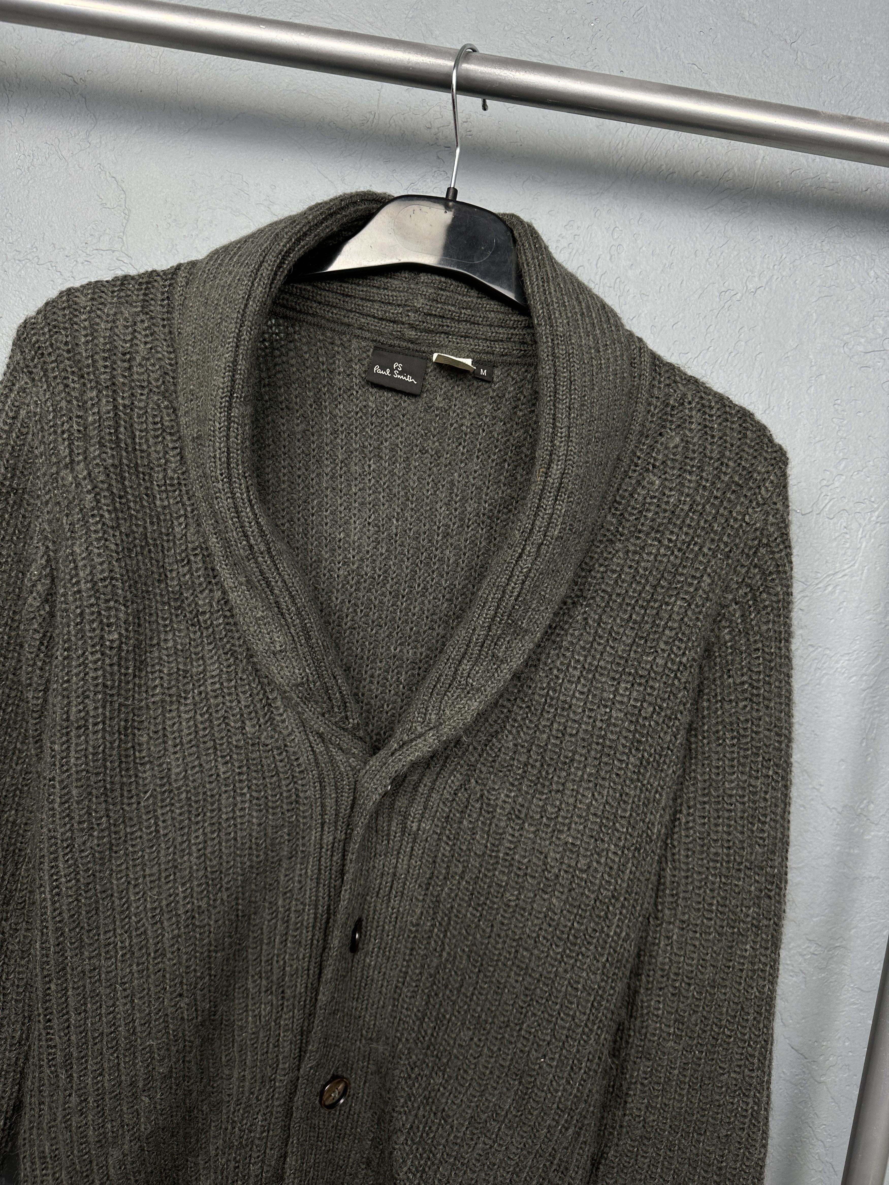 Paul Smith Paul Smith Mens Wool Knit Cardigan Sweater Size US M / EU 48-50 / 2 - 2 Thumbnail