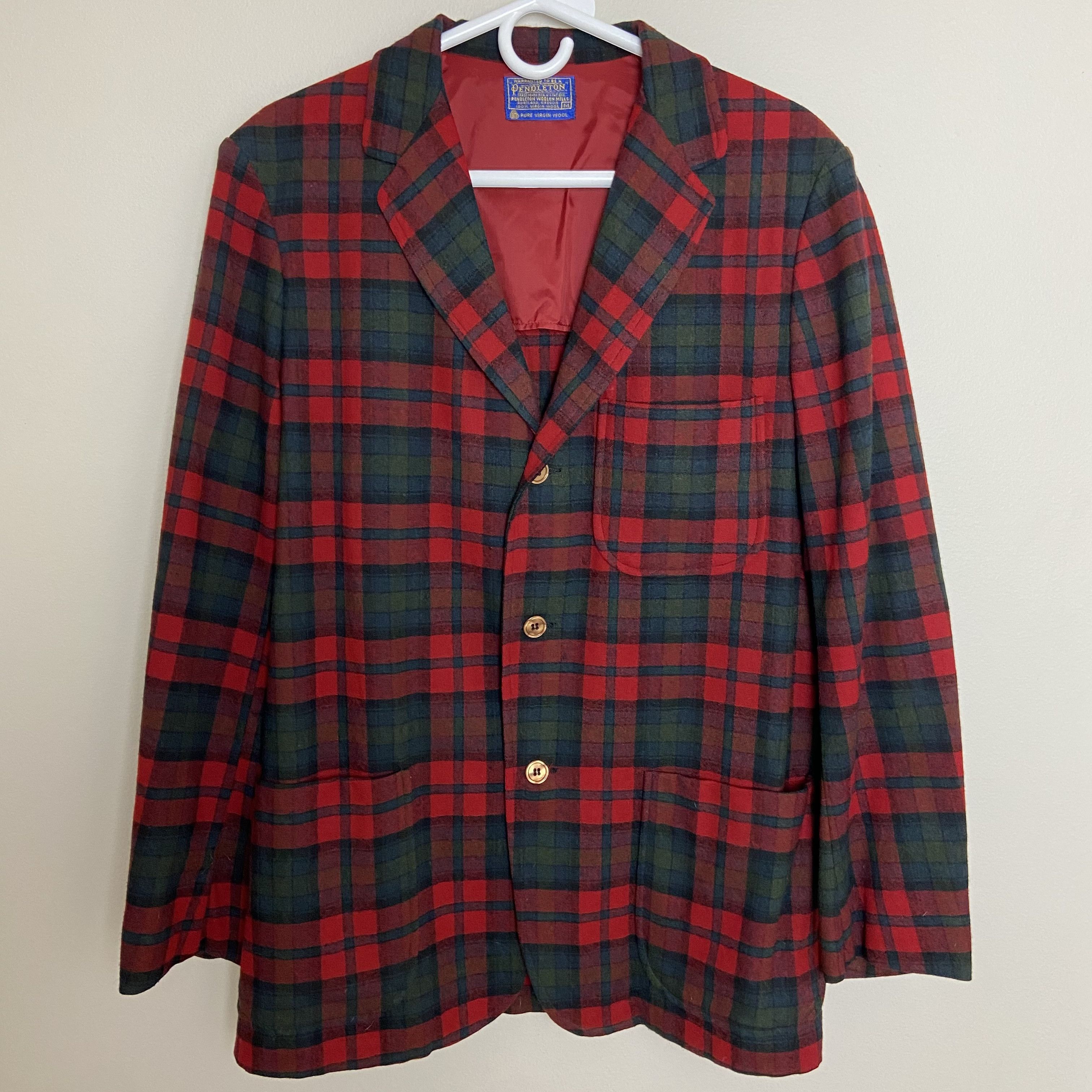Vintage × Woolrich Woolen Mills Vintage Pendleton Wool Blazer Size M / US 6-8 / IT 42-44 - 1 Thumbnail