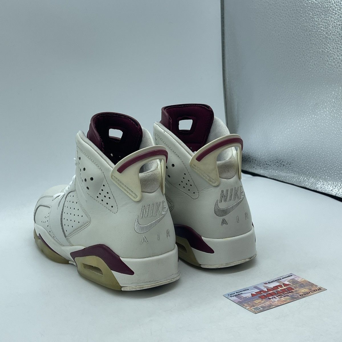 Jordan Brand Air Jordan 6 maroon Size US 8 / EU 41 - 4 Thumbnail