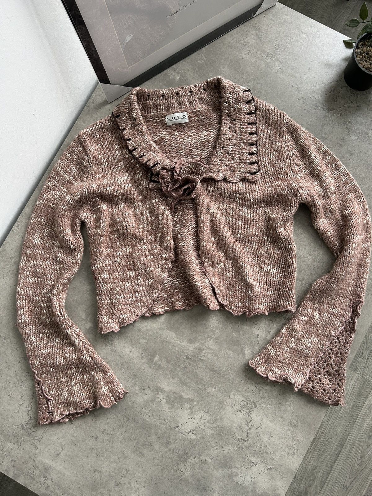 Vintage Vintage gorgeous rare knit Y2K sweater Size M / US 6-8 / IT 42-44 - 2 Thumbnail