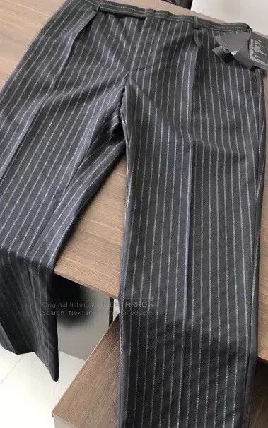Saint Laurent Paris Saint Laurent Paris Classic Silver Thread Double Breasted Size US M / EU 48-50 / 2 - 9 Thumbnail