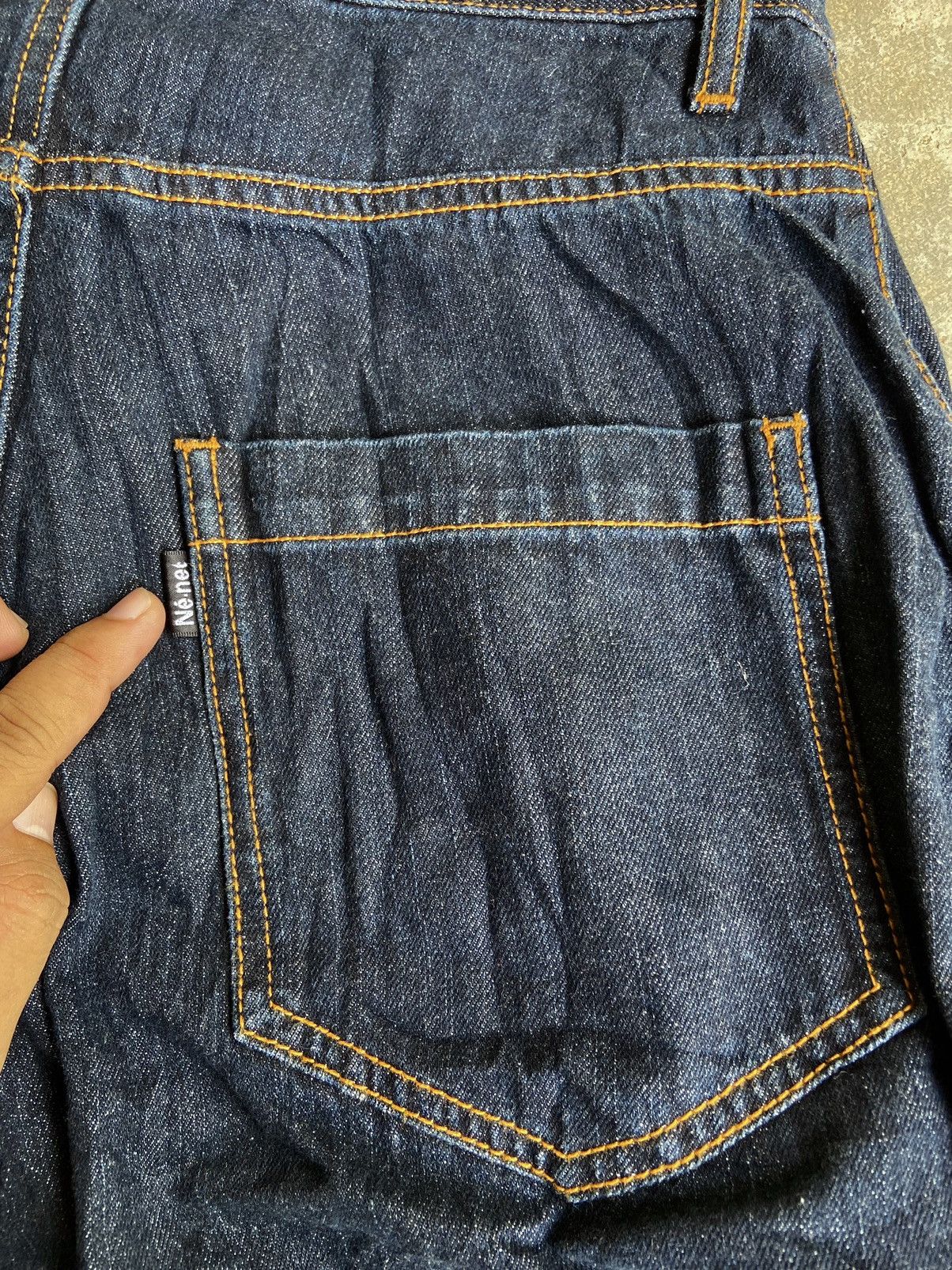 Issey Miyake Ne-net by Issey Miyake balloon denim short pants Size US 29 - 7 Thumbnail