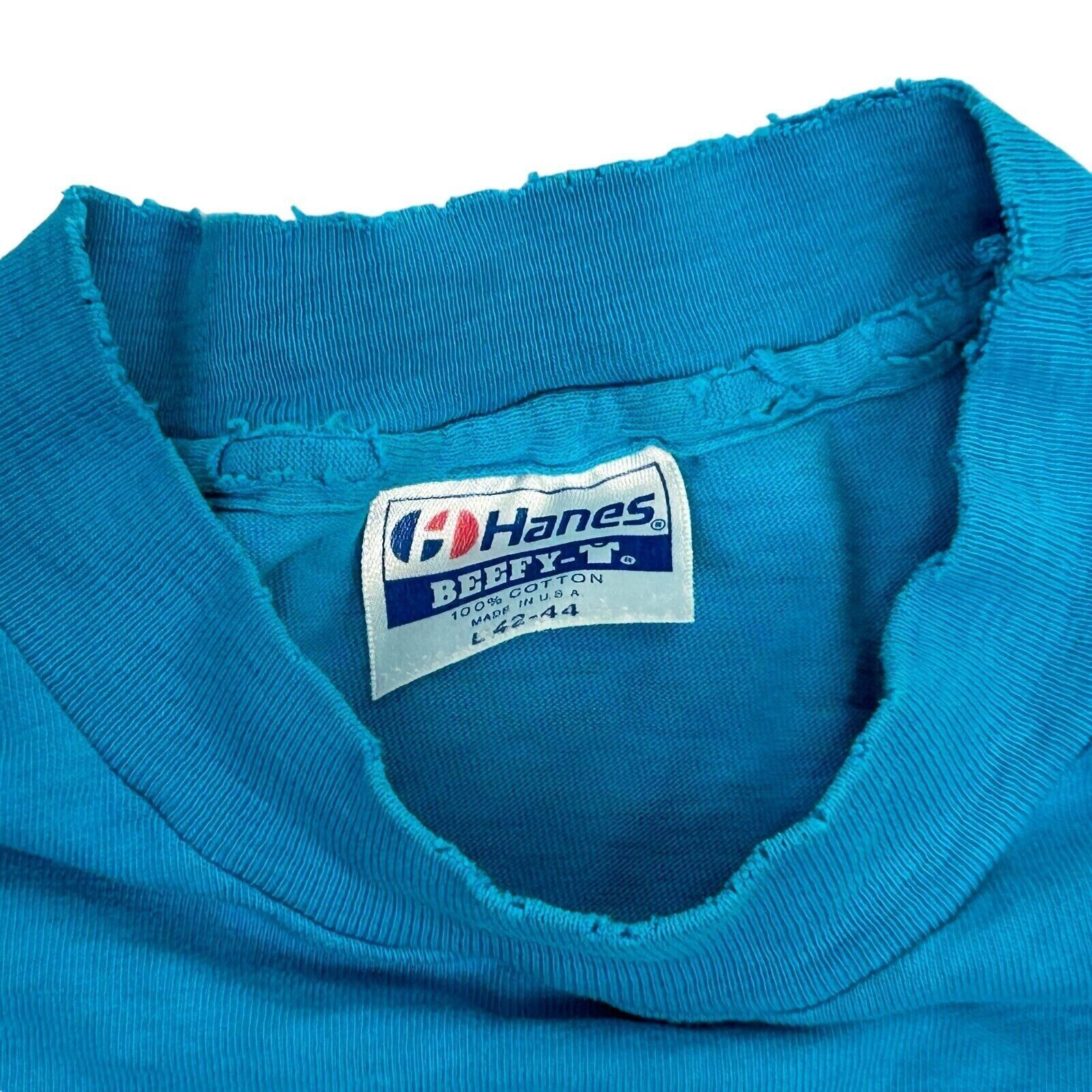 Hanes Vintage 80s Volkswagen Beetle Car Custom T Shirt VW L Large Size US L / EU 52-54 / 3 - 4 Thumbnail