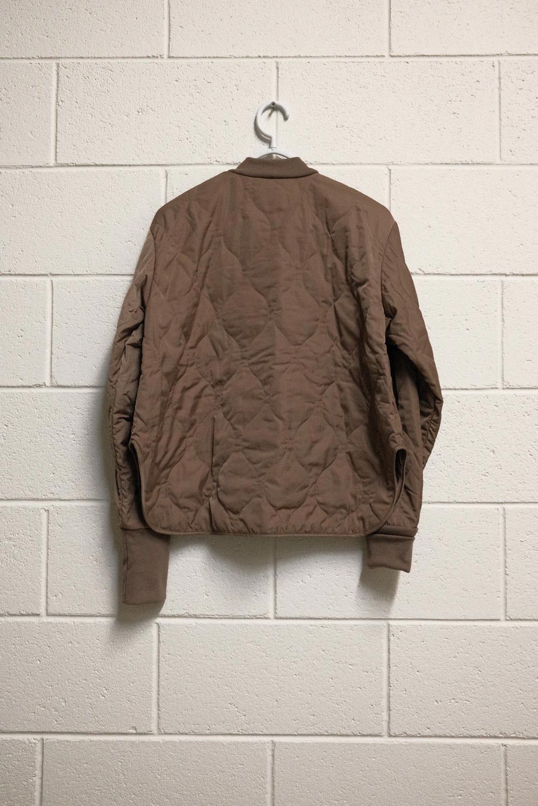 FiveBrother Five Brother Brown Quilted Bomber Jacket Size US M / EU 48-50 / 2 - 5 Thumbnail