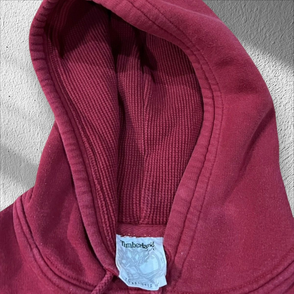 Timberland × Vintage Vintage Timberland Embroidered Classic Spellout Hoodie Size US XL / EU 56 / 4 - 3 Thumbnail