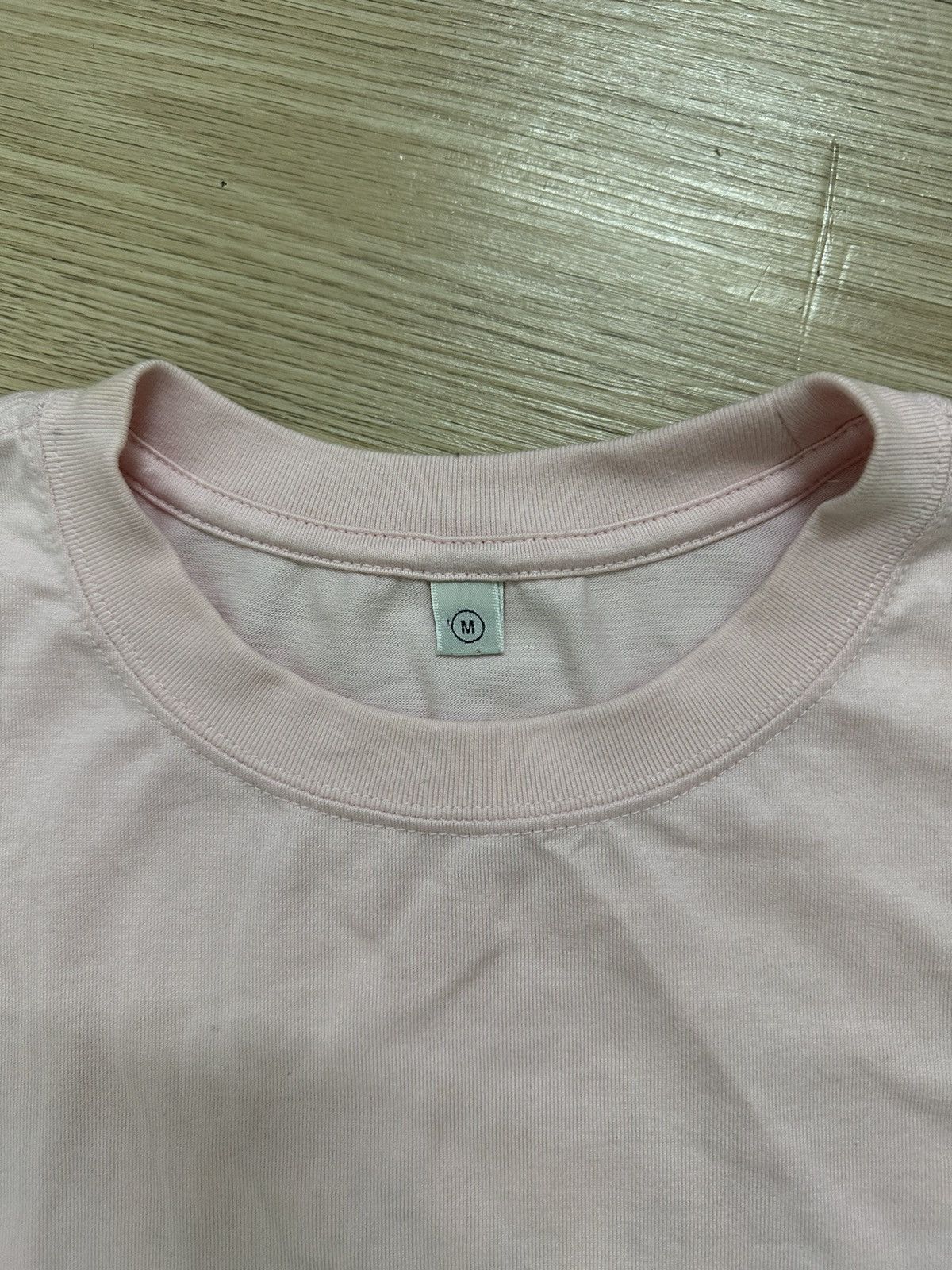 Futura × Recon × Vintage Rare Beautiful Vintage Futura Mirror Spellout Tee Light Pink Size US M / EU 48-50 / 2 - 3 Thumbnail