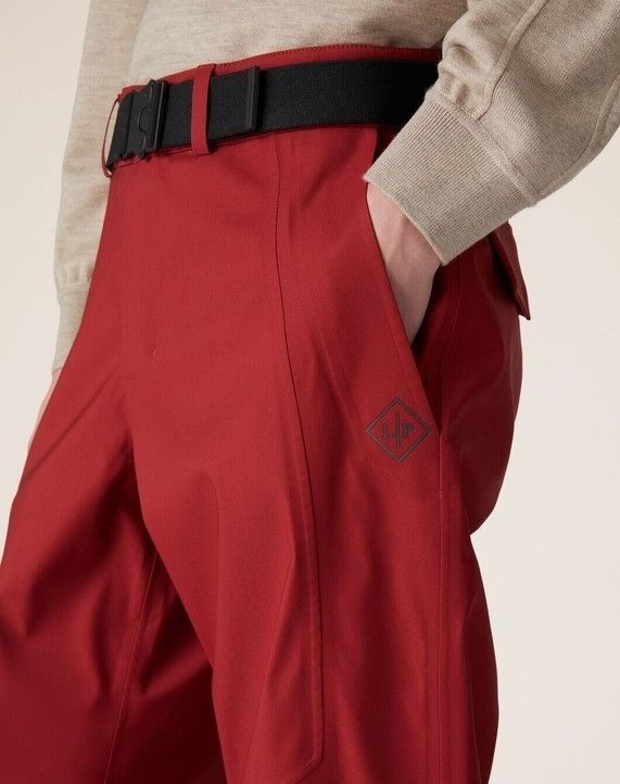 Loro Piana o1w1db10824 Ski Virgin Wool Pant in Red Size US 36 / EU 52 - 5 Thumbnail