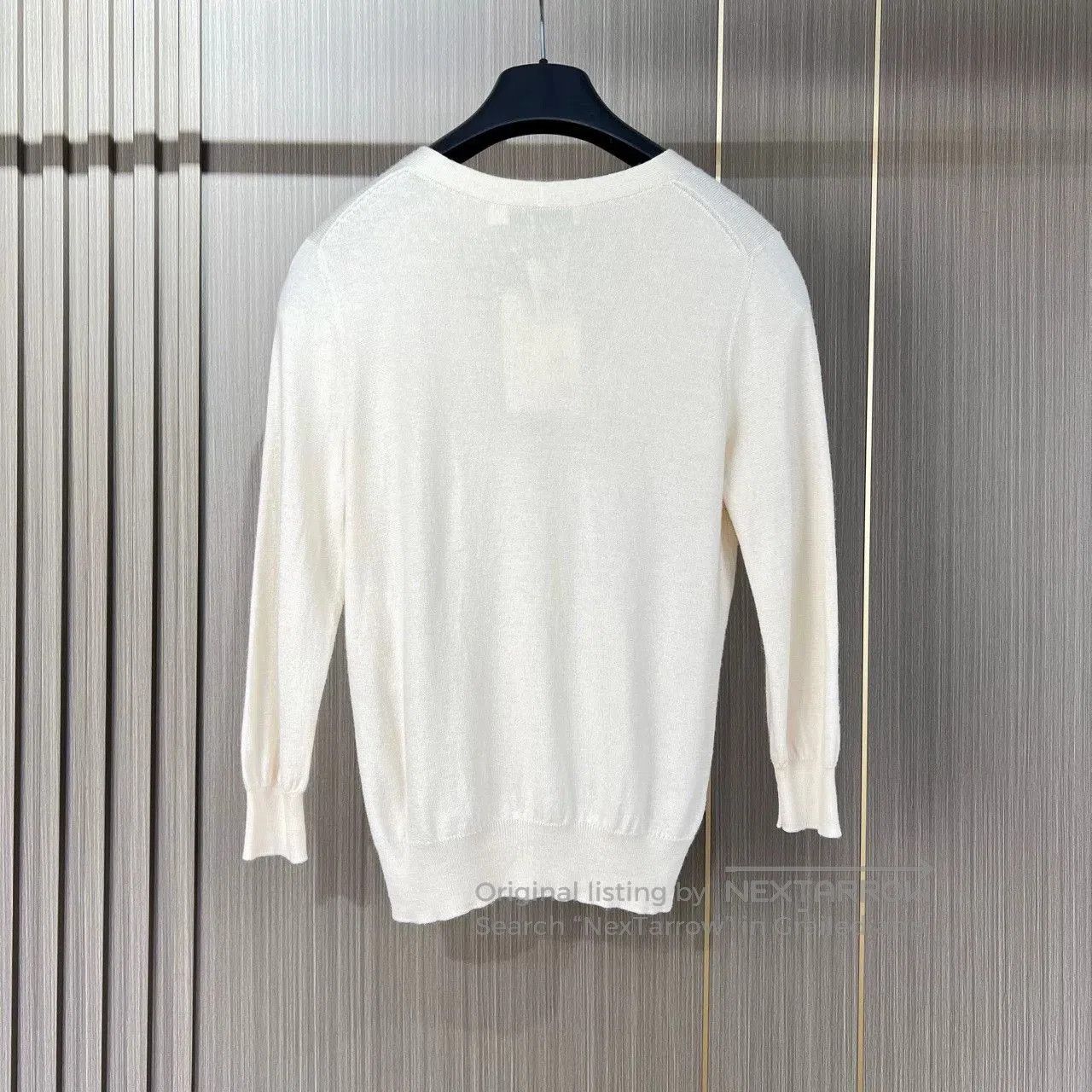 Dior dior wool knit cardigan with ribbon detail. Size M / US 6-8 / IT 42-44 - 2 Thumbnail