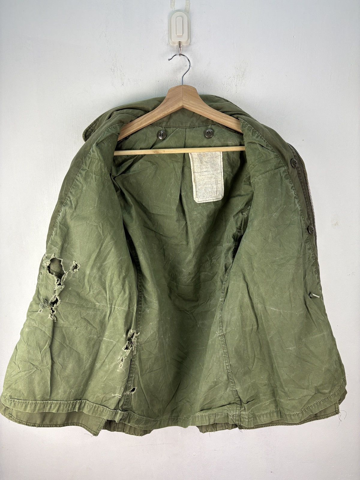 Vintage Vintage 70s 80s OG US Air Force Field Jacket HBT Size US S / EU 44-46 / 1 - 14 Thumbnail