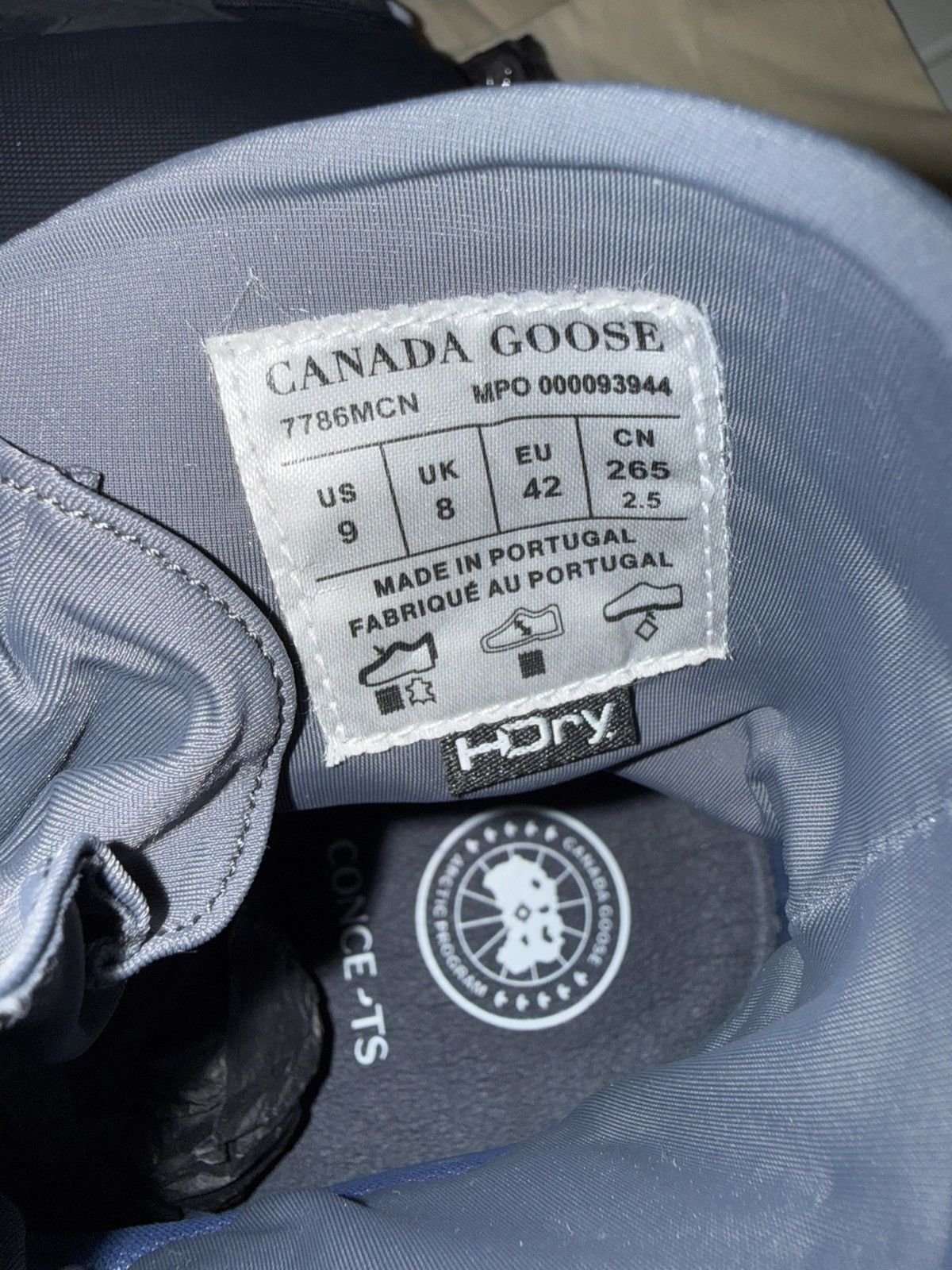 CNCPTS × Canada Goose Canada Goose X Concepts Glacial Trail Hi-Top Sneakers Size US 9 / EU 42 - 6 Thumbnail