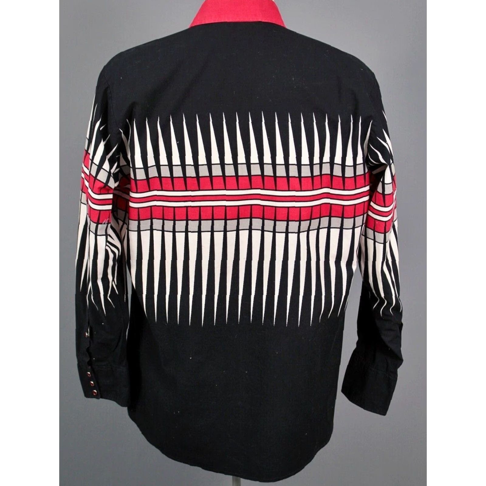 Brooks VTG Brooks & Dunn Western Shirt Sz L 1990s Shirt Mens Black Cotton 90s Vintage Disco Style Button-Front 1990s Men’s L Black Brooks & Dean Size US L / EU 52-54 / 3 - 3 Thumbnail
