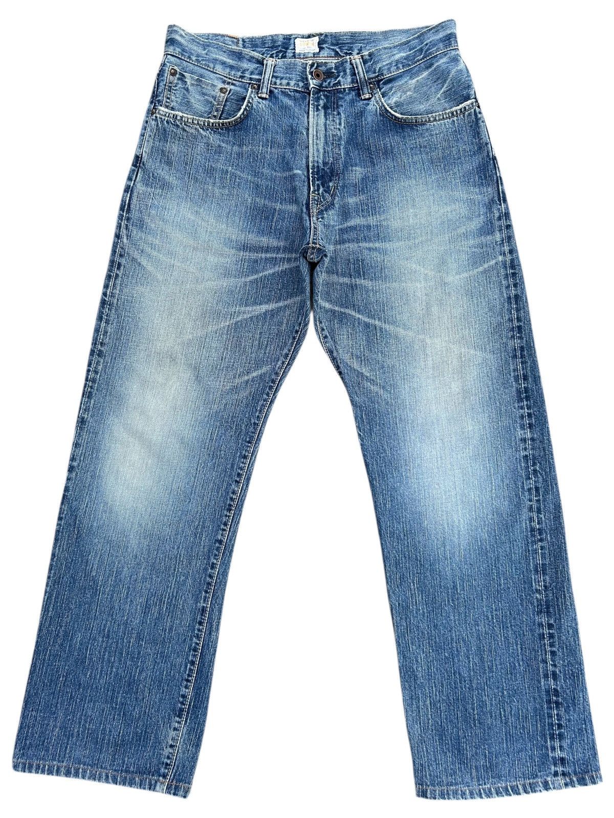 Kapital Vintage Edwin 505Z Selvedge Distressed Denim Jeans Size US 33 - 1 Thumbnail