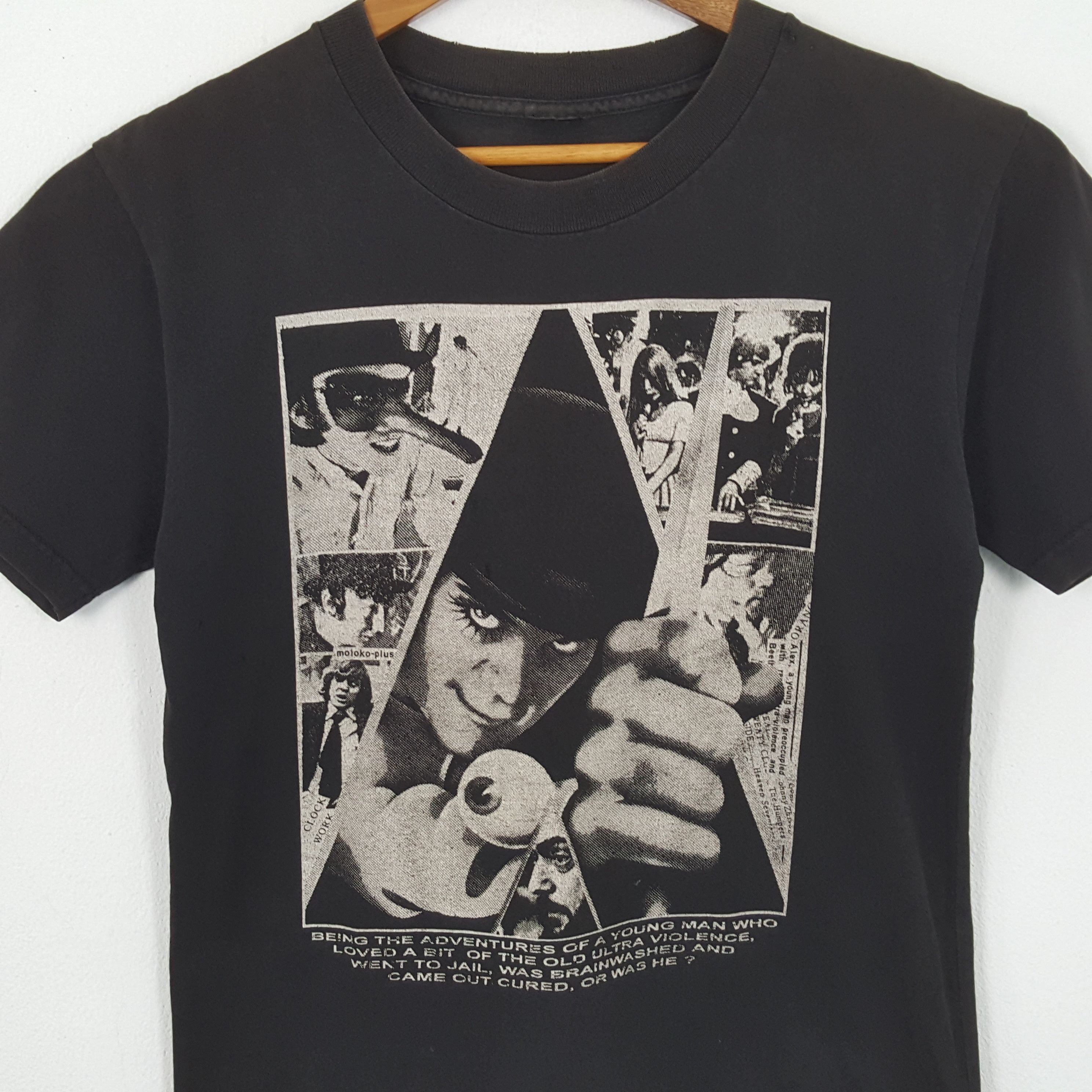 Vintage Vintage A CLOCKWORKS ORANGE Crime Science Fiction Punk Tees Size US M / EU 48-50 / 2 - 2 Thumbnail