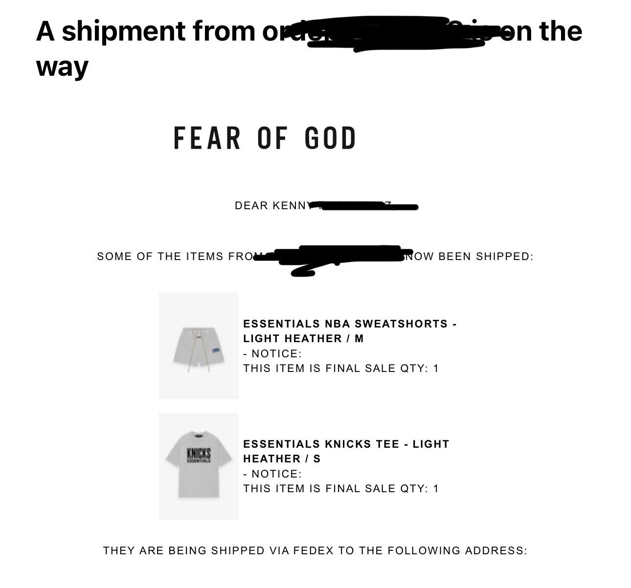 Essentials × Fear of God × NBA Fear of God NBA ESSENTIALS Sweatshorts (M) Size US 32 / EU 48 - 3 Thumbnail