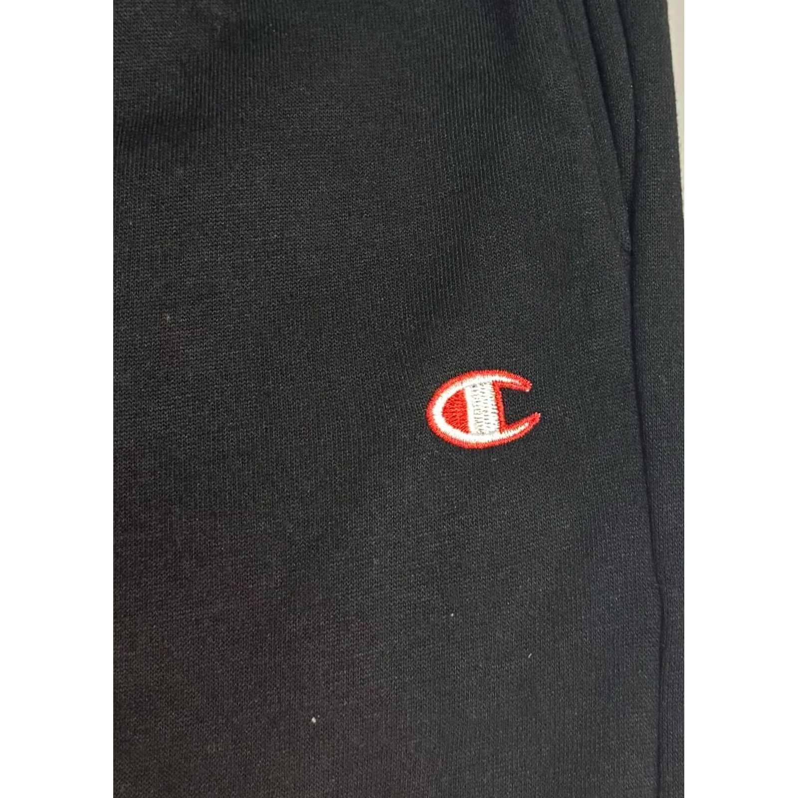 Champion Champion Men's Performance Sweatpants Embroidered Mini C,2- Pockets, Tagless Sweatpants Mens S Black Size US 29 - 3 Thumbnail