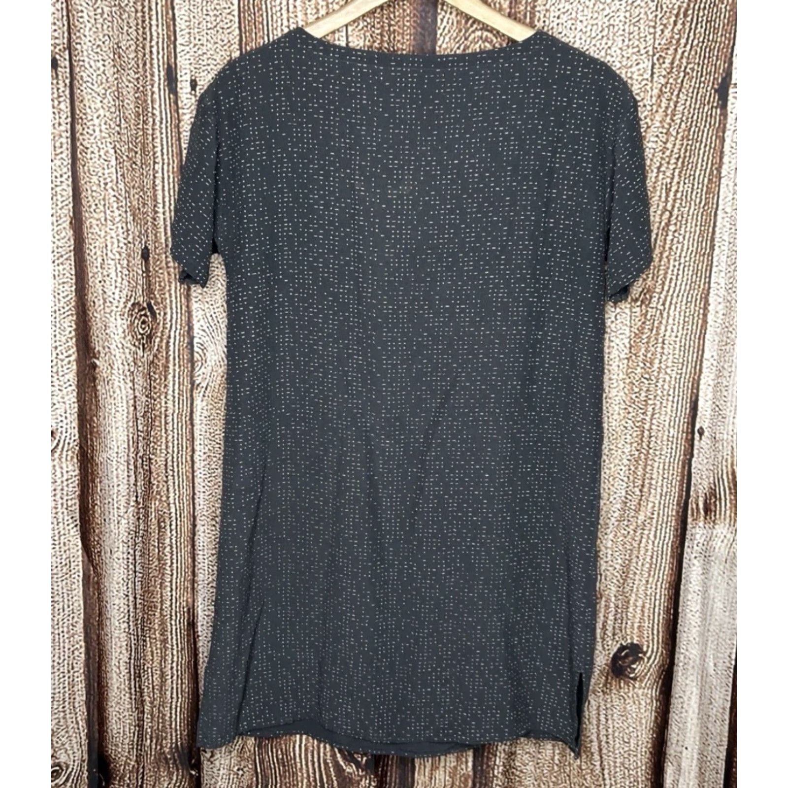 Eileen Fisher Eileen Fisher Shirt Dress XS Gray Womens Tencel Lyocell Spandex Jersey A-Line Maxi T-Shirt Dress Shirt Dress Casual Vintage No Size XS / US 0-2 / IT 36-38 - 4 Thumbnail