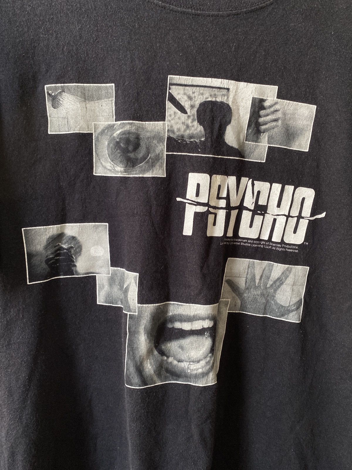 Vintage Vintage Psycho Movie By Shamley Productions Tee Size US M / EU 48-50 / 2 - 2 Thumbnail