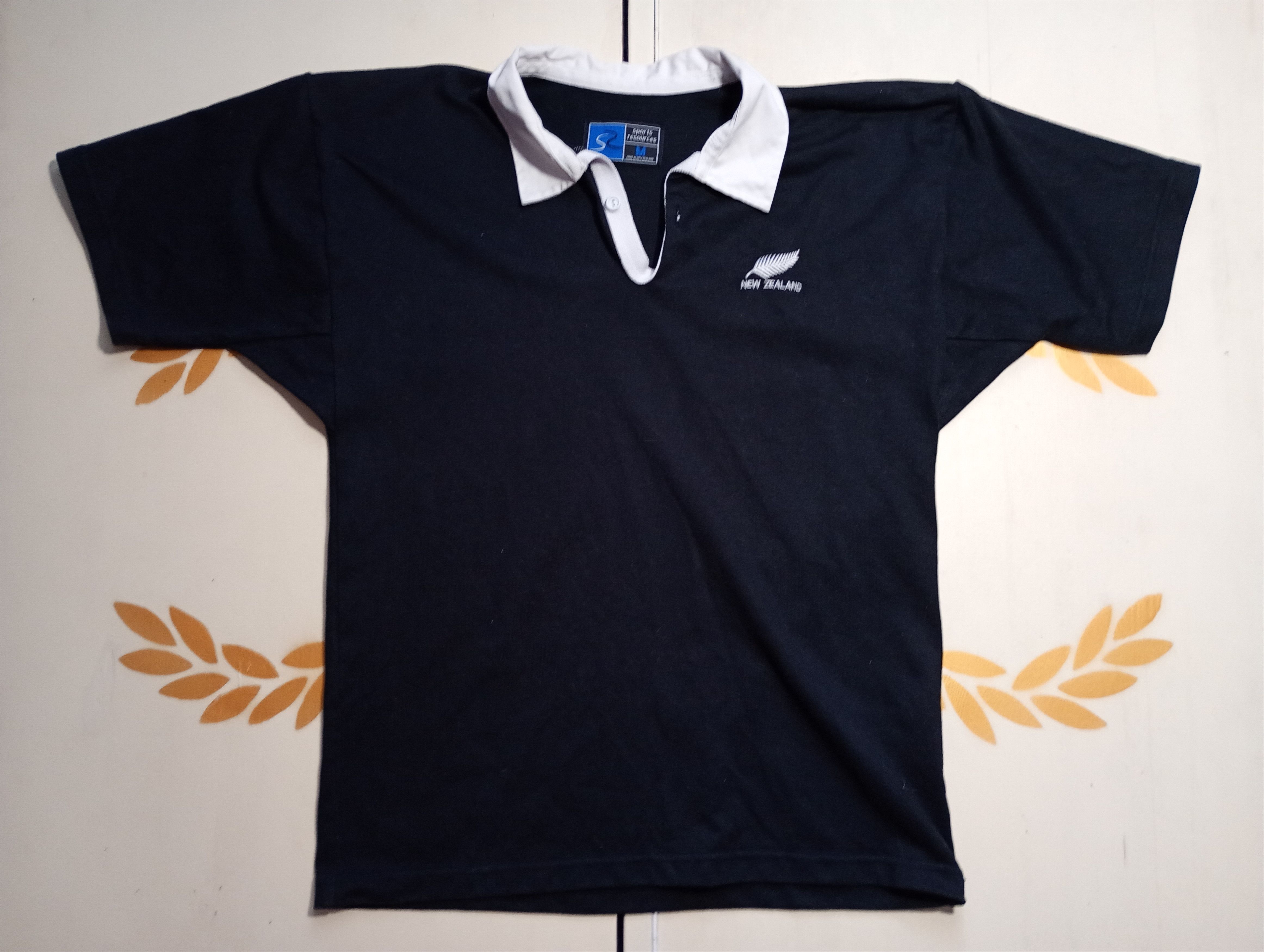 Vintage Sport Resources New Zealand All Blacks Rugby Shirt Vintage Size US M / EU 48-50 / 2 - 1 Thumbnail