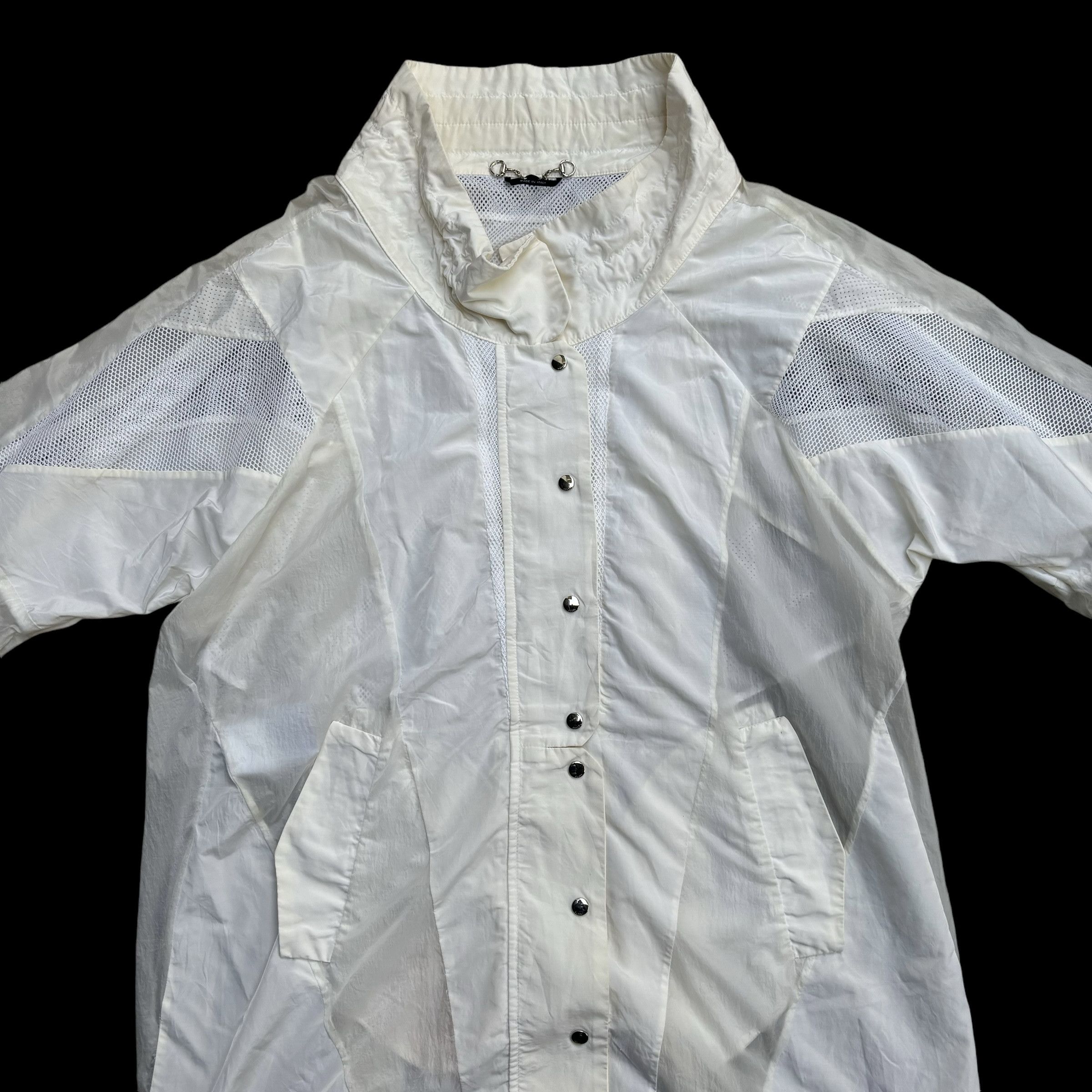Gucci Vintage Gucci by Tom Ford Sheer Mesh Jacket Size M / US 6-8 / IT 42-44 - 4 Thumbnail
