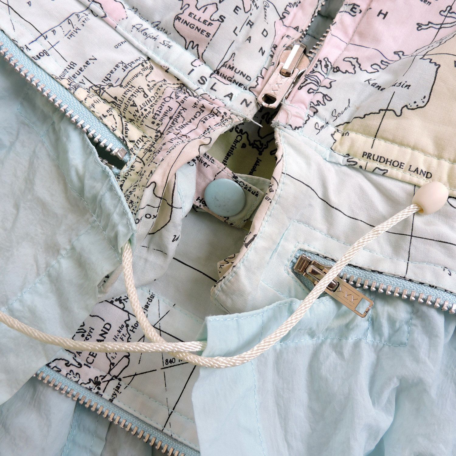 Issey Miyake ISSEY MIYAKE WORLD MAP REVERSIBLE BOMBER FUR JACKET Size M / US 6-8 / IT 42-44 - 13 Thumbnail