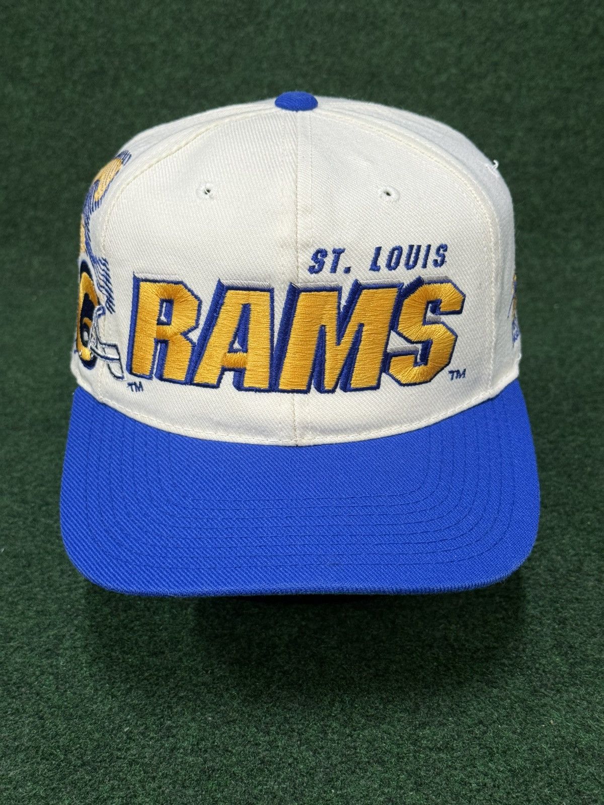 Vintage Sports Specialties St Louis Rams Shadow Snapback Hat
