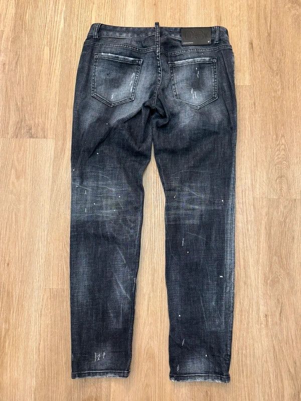 Dsquared2 Dsquared2 Jennifer Jeans Black size 42 new Italy Size 30" / US 8 / IT 44 - 2 Thumbnail